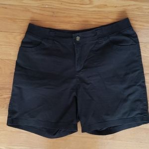 Lee size 12 Relaxed Fit Black twill shorts
